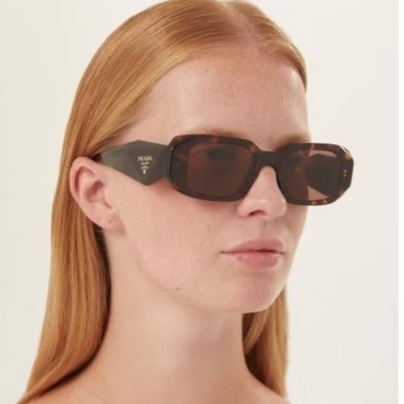 NEW PRADA PR17WS 2AU03U WOMEN'S SUNGLASSES PRADA SPR 17W HAVANA